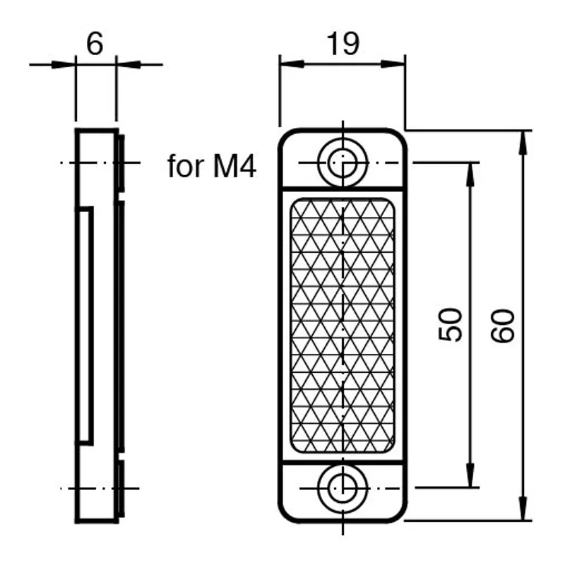 Pepperl Fuchs REF-MVR10 – Reflector with micro-structure — photo 3 of 3