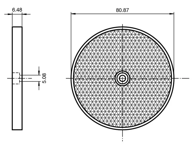 Pepperl Fuchs FE-RR1 – Reflector — photo 3 of 3