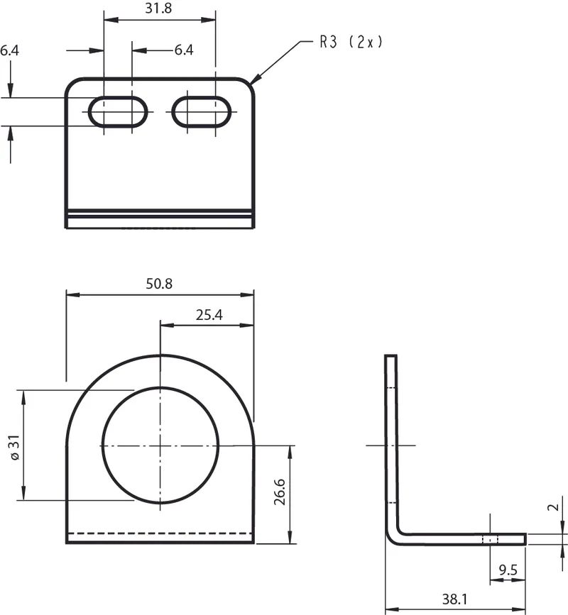 Pepperl Fuchs AB-30 – Mounting bracket — photo 3 of 3