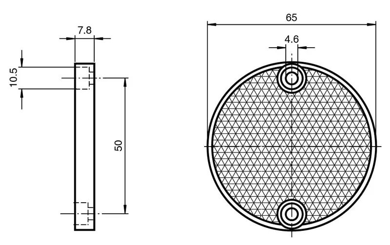 Pepperl Fuchs REF-C65 – Reflector — photo 3 of 3