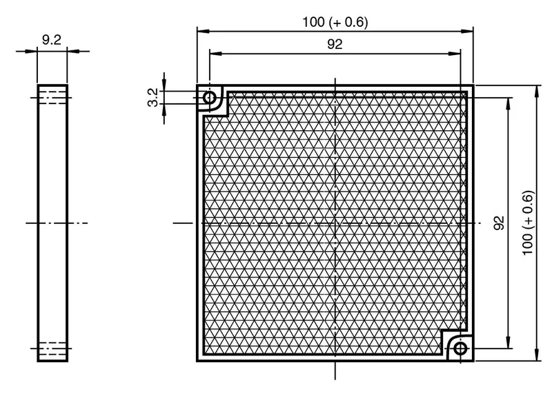 Pepperl Fuchs REF-H100F – Reflector — photo 3 of 3