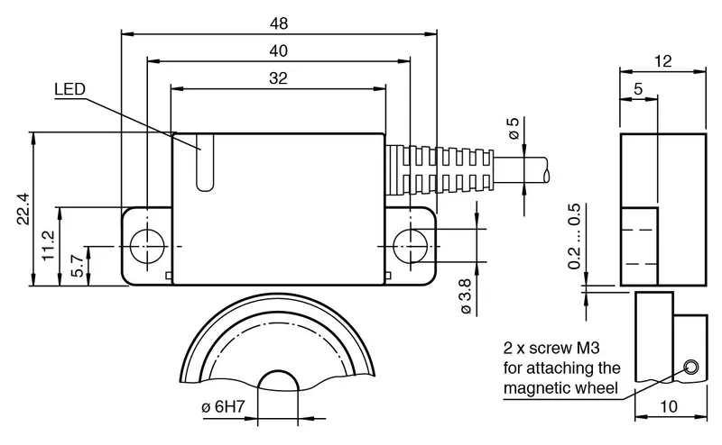 Pepperl Fuchs MNI40N – Incremental rotary encoder — photo 3 of 5