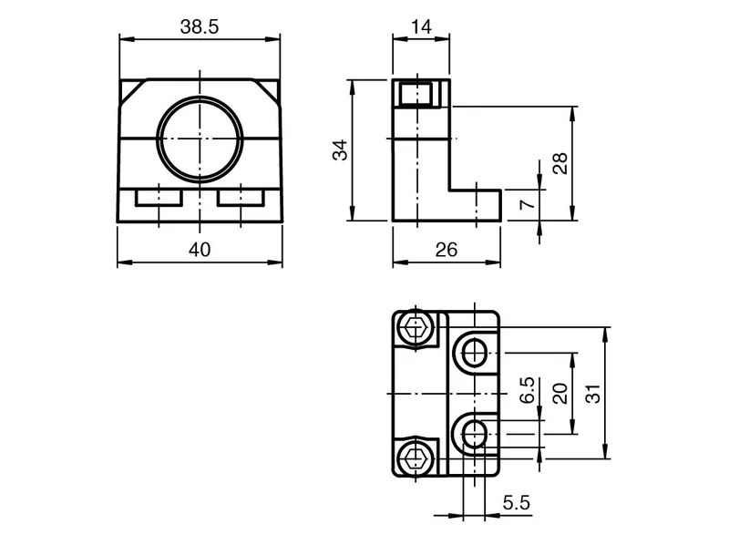 Pepperl Fuchs BF-L3M – Mounting flange — photo 3 of 3