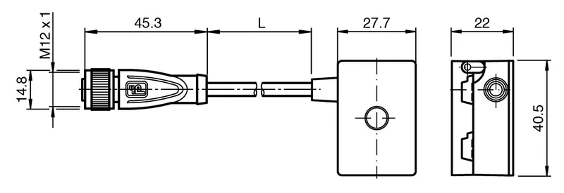 AS-Interface splitter box VAZ-T1-FK-G10-F-5M-PUR-V1-G — photo 3 of 3