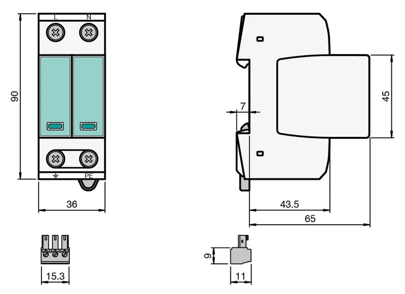 Pepperl Fuchs M-LB-2.275TN.D – Surge Protection Barrier — photo 3 of 3