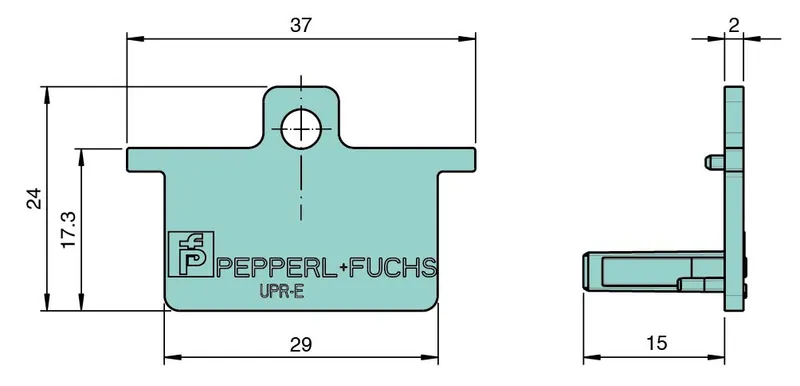 Pepperl Fuchs UPR-E – End Cap for Universal Power Rail — photo 3 of 3
