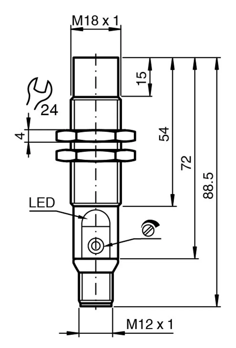 Pepperl Fuchs CBN15-18GS75-E2-V1 – Capacitive sensor — photo 3 of 5