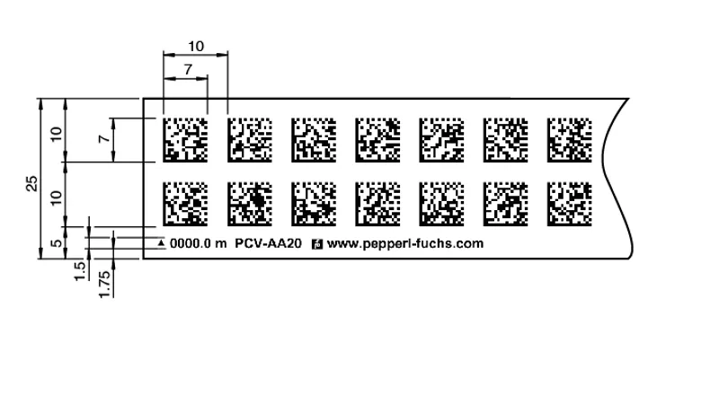 Pepperl Fuchs PCV*-AA20-* – Code tape — photo 3 of 3