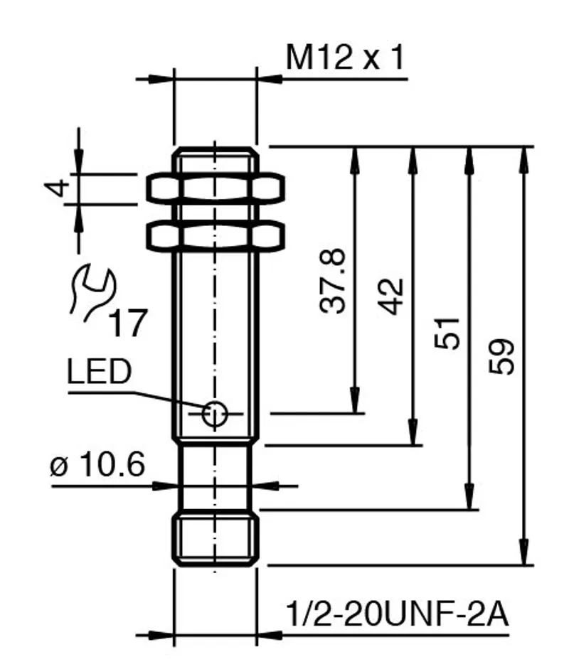 Inductive sensor NJ2-12GM50-WS-V12 — photo 3 of 5
