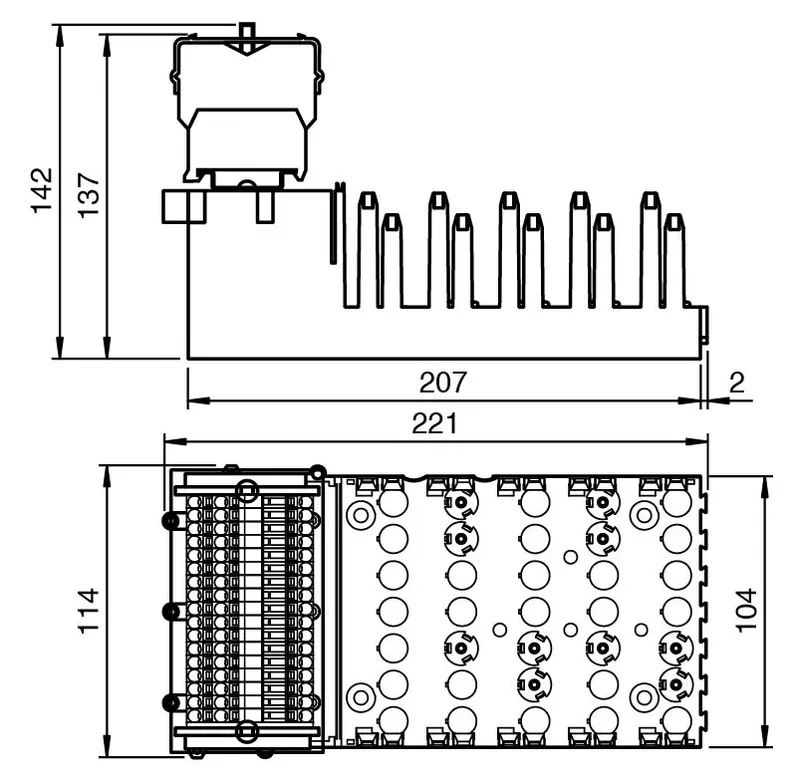 Backplane FB9271BP00200.0