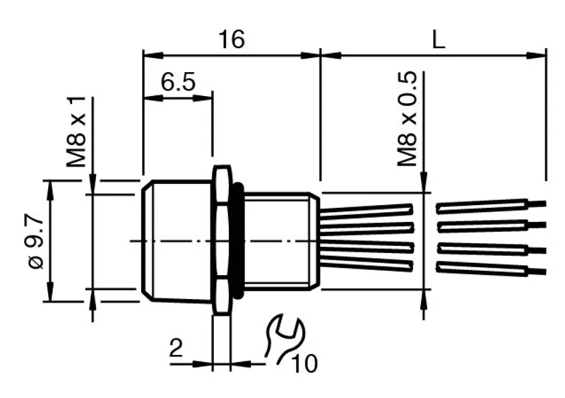 Pepperl Fuchs V3-M8-1000 – Receptacles — photo 3 of 5