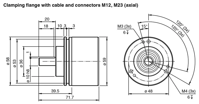 Pepperl Fuchs ENI58PL-S*** – Incremental rotary encoder — photo 4 of 6