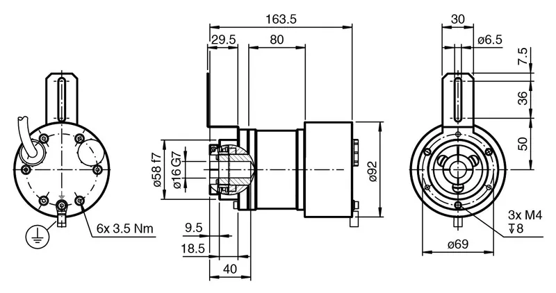 Multiturn absolute rotary encoder ESM78E-E — photo 6 of 6