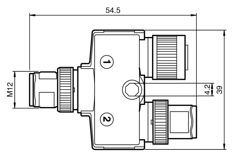 Pepperl Fuchs V19SY-Y-V1D/V1S – Y-Splitter — photo 3 of 4