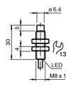Inductive sensor NBN3-8GM30-E3 — photo 3 of 4 Inductive sensor NBN3-8GM30-E3 — photo 3 of 4