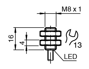 Pepperl Fuchs NBB2-8GS16-E2 – Inductive sensor — photo 3 of 4