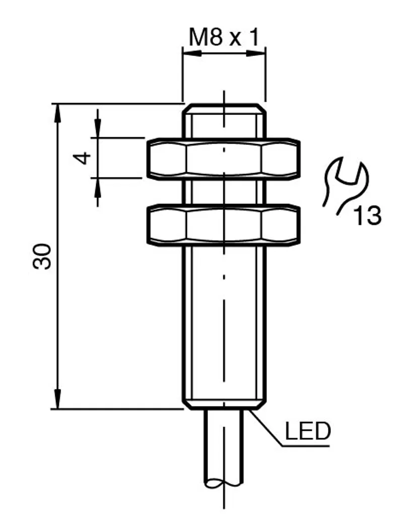 Pepperl Fuchs NBB2-8GM30-E2 – Inductive sensor — photo 3 of 4