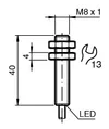 Pepperl Fuchs NBB2-8GM40-E2 – Inductive sensor — photo 3 of 4