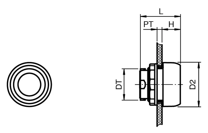 Pepperl Fuchs CFP.PX.SP – Actuator Head Ex e - Pushbutton — photo 3 of 4