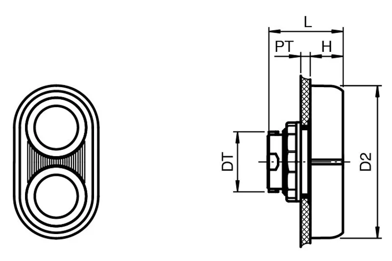 Pepperl Fuchs CFP.DX.SP – Actuator Head Ex e - Double Pushbutton — photo 3 of 4