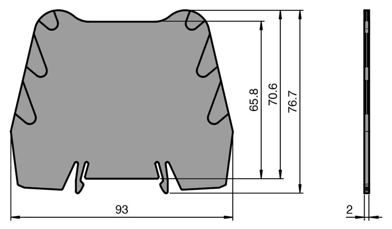 Pepperl Fuchs M-LB-2800 – Insulation Spacer — photo 3 of 3