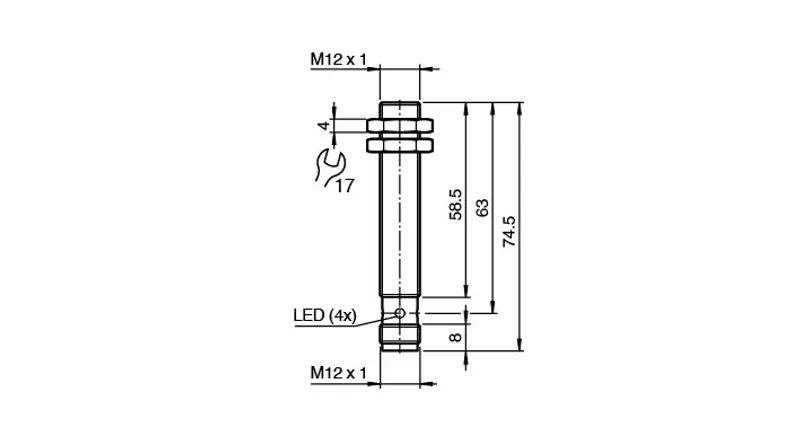 Inductive sensor NBB4-12GM60-E2-V1 — photo 3 of 5