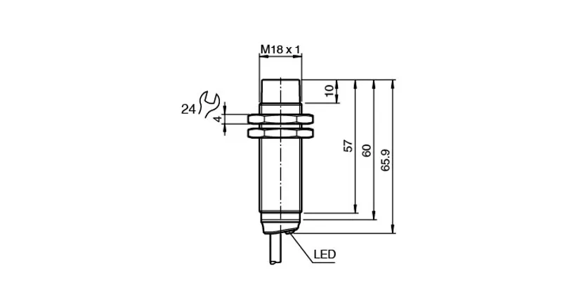 Inductive sensor NBN8-18GM60-E2 — photo 3 of 4