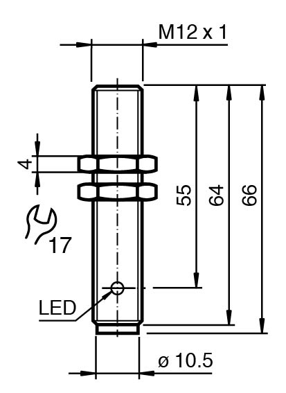 Inductive sensor NBB2-12GM65-E2-V1-M1-Y0090 — photo 3 of 5 Inductive sensor NBB2-12GM65-E2-V1-M1-Y0090 — photo 3 of 5
