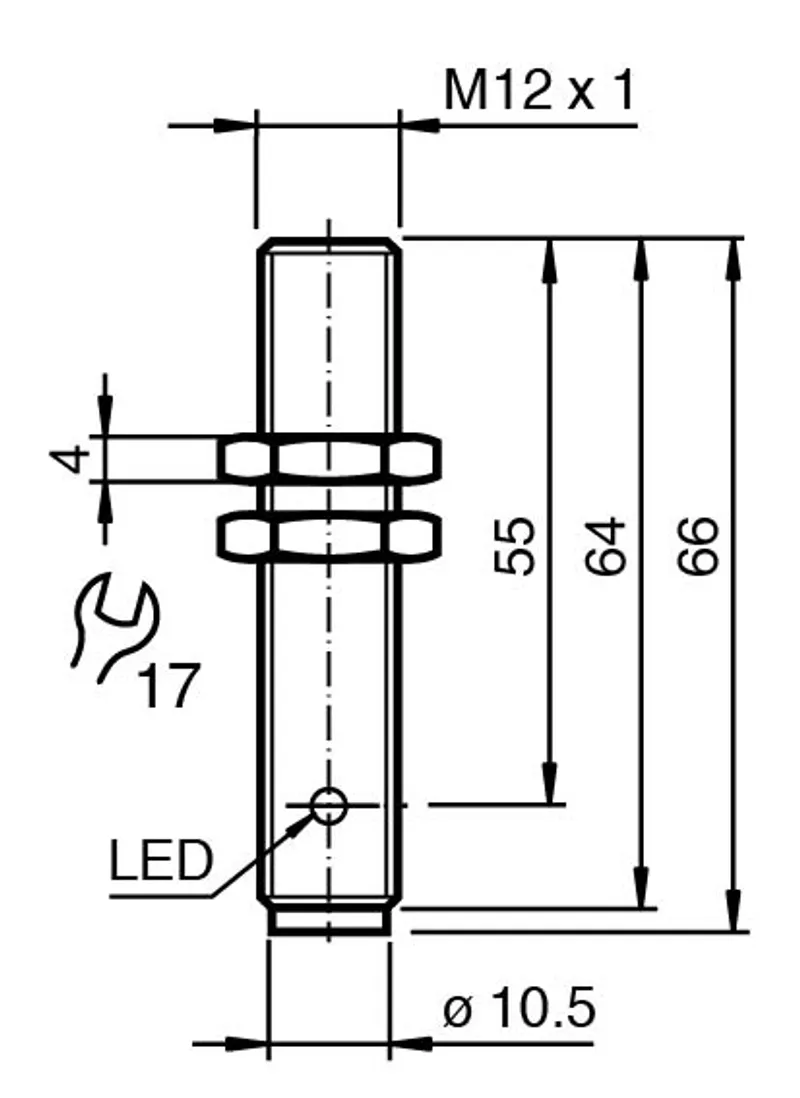 Inductive sensor NBB2-12GM65-E2-V1-M1-Y0090 — photo 3 of 5