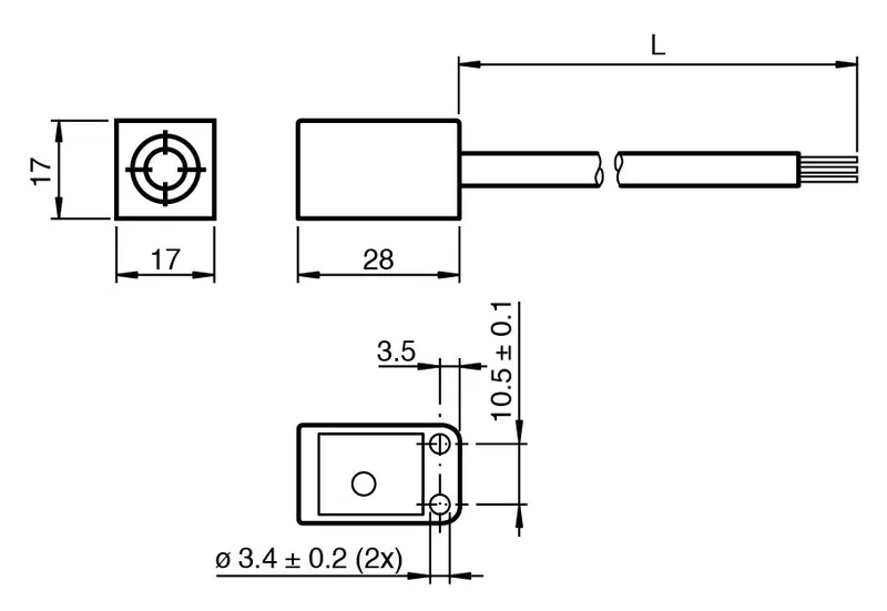 Inductive sensor NBN5-F7A-E2-Y70204717 — photo 3 of 4