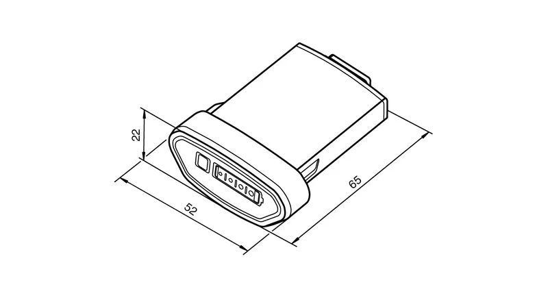 Pepperl Fuchs OHV210-BAT – Lithium ion battery 1200 mAh — photo 3 of 3