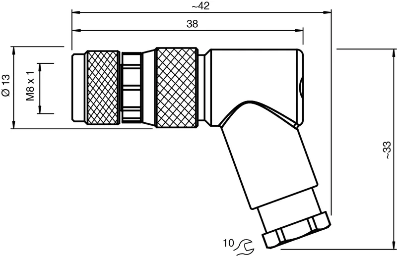 Pepperl Fuchs V31-WM-BK – Female connector, field-attachable — photo 3 of 4