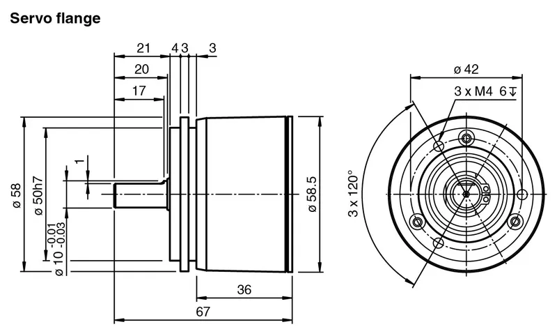 Pepperl Fuchs ENI58PU-S* – Incremental rotary encoder — photo 4 of 5