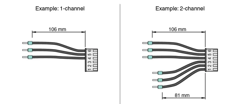 K-System Custom Cable FSY-*-Y2