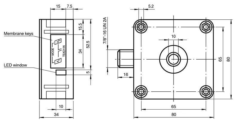 Ultrasonic sensor UB400-F42-UK-V95 — photo 3 of 4