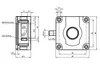 Ultrasonic sensor UB2000-F42-E5-V15 — photo 3 of 5 Ultrasonic sensor UB2000-F42-E5-V15 — photo 3 of 5