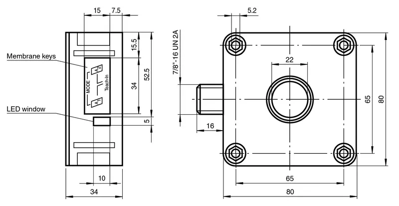 Ultrasonic sensor UB1500-F42-UK-V95 — photo 3 of 4