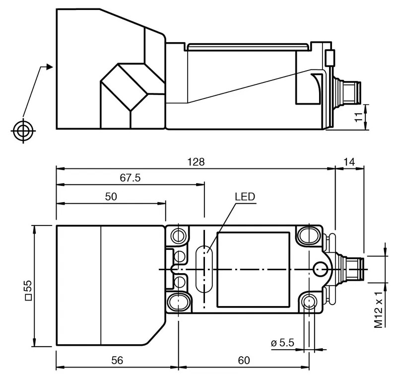 Inductive sensor NJ40+U1+E2-T-V1 — photo 3 of 5