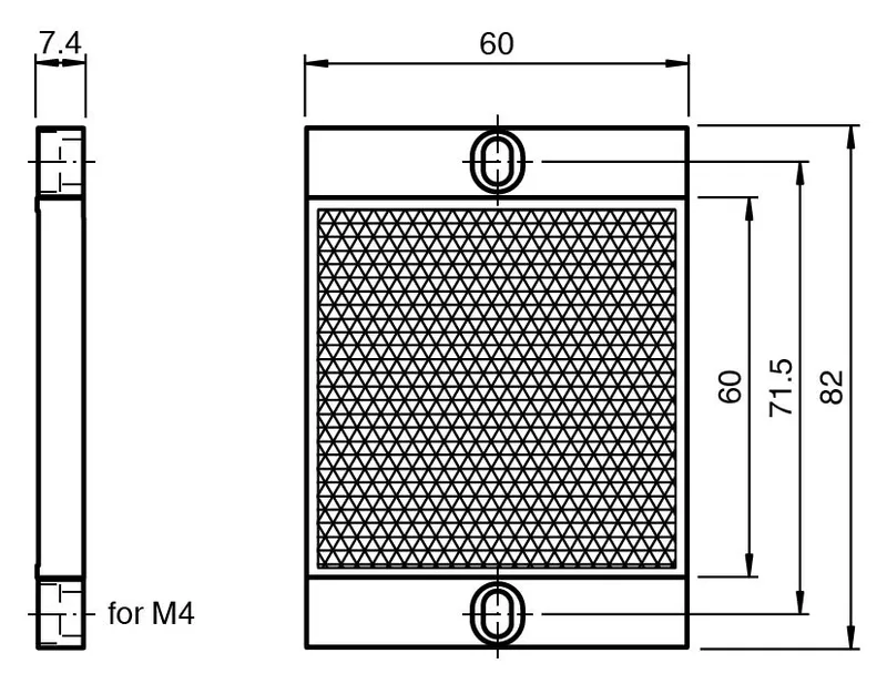Pepperl Fuchs REF-MH82 – Reflector with micro-structure — photo 3 of 3