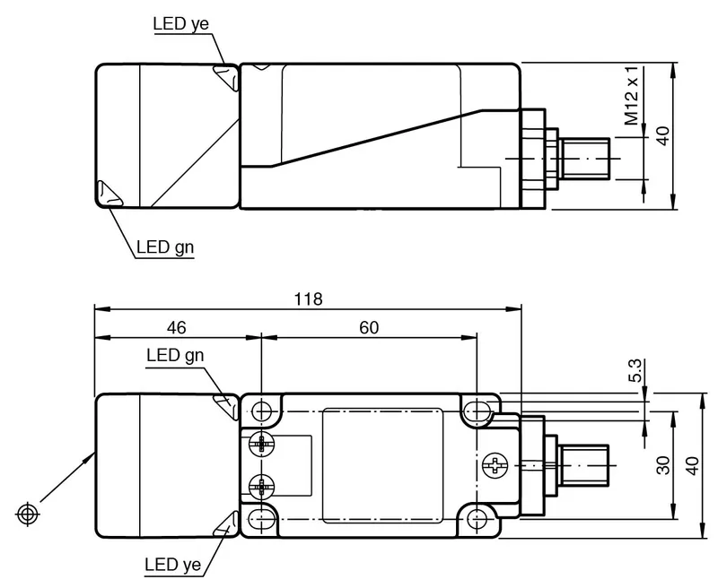 Pepperl Fuchs NBB20-U4-E2-V1 – Inductive sensor — photo 3 of 5