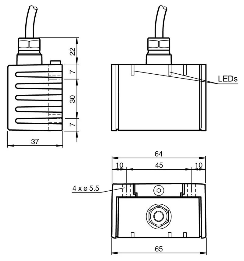 Pepperl Fuchs INY030D-F99-2I2E2-25M – Inclination sensor — photo 3 of 4