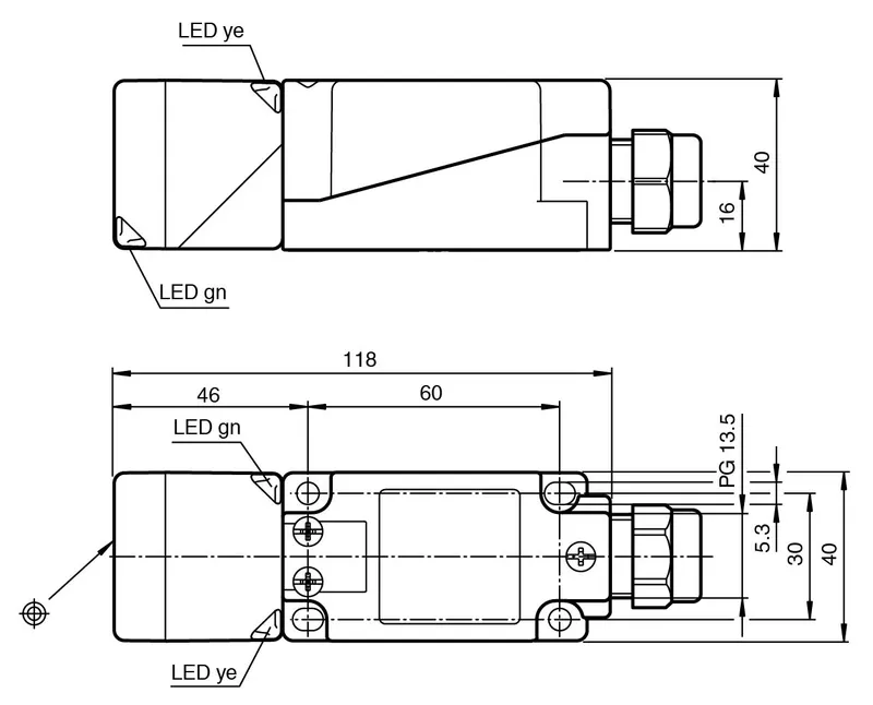 Pepperl Fuchs NBB20-U10-E2 – Inductive sensor — photo 3 of 4