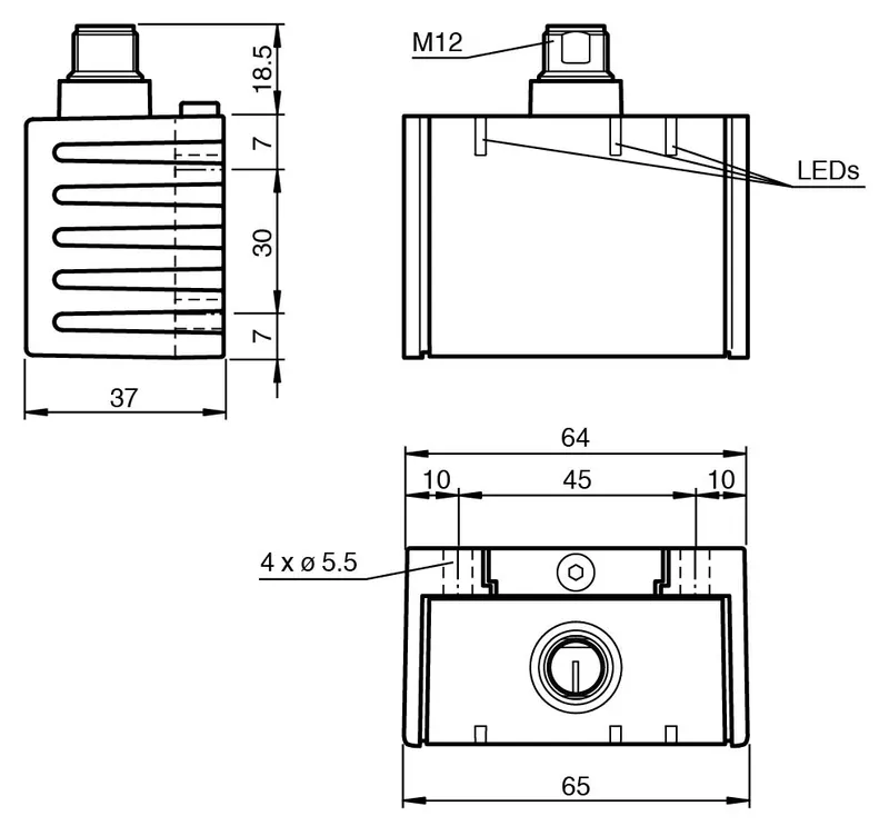 Inclination sensor INX360D-F99-B16-V15 — photo 3 of 5