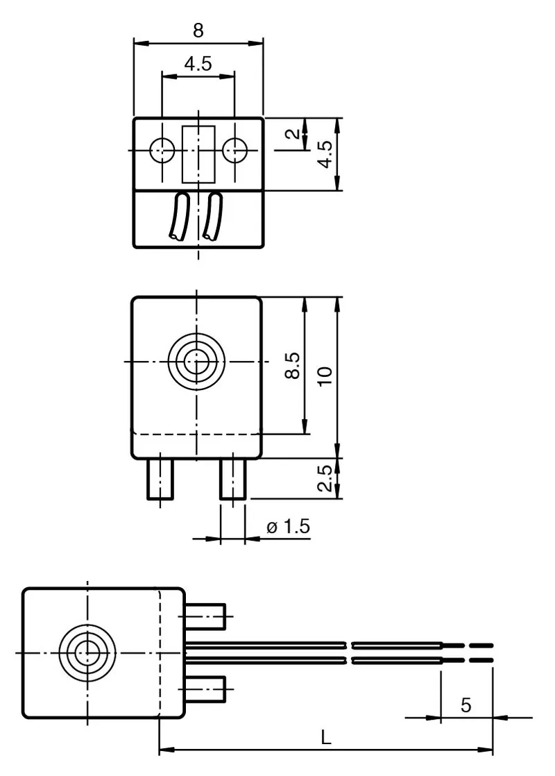 Inductive sensor NJ1,5-F-N — photo 3 of 4