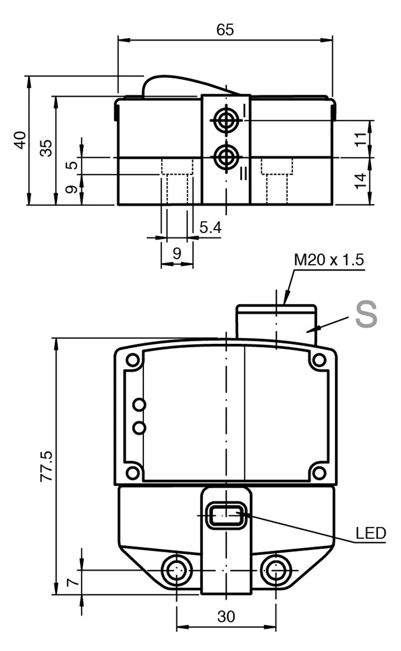 Inductive sensor NBN3-F31K-Z8 — photo 3 of 4