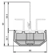 Profile rail bracket WCS2-MH — photo 3 of 3 Profile rail bracket WCS2-MH — photo 3 of 3