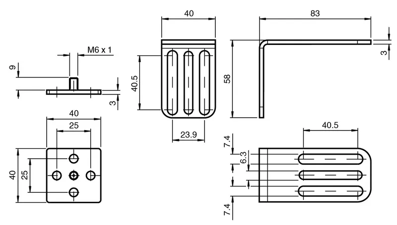 Pepperl Fuchs PCV-MB1 – Mounting bracket — photo 3 of 3
