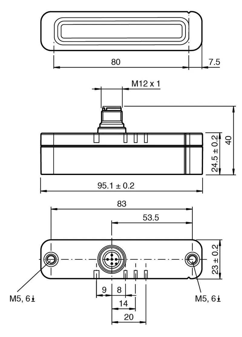 Inductive positioning system PMI80-F90-IU2EP-IO-V15 — photo 3 of 5