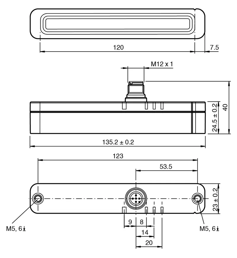 Inductive positioning system PMI120-F90-IU2EP-IO-V15 — photo 3 of 5