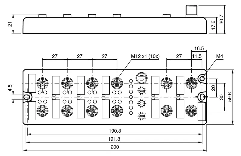 IO-Link master ICE1-8IOL-S2-G60L-V1D — photo 3 of 4